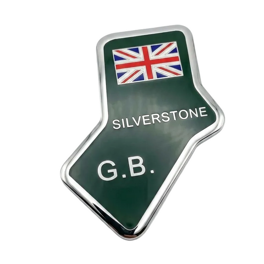 Emblema decorativo circuito “Silverstone”